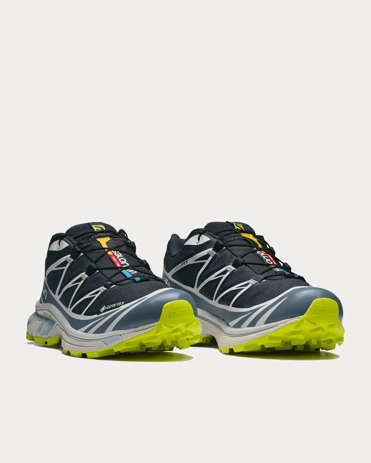 XT-6 Gore-Tex Night Sky / China Blue / Acid Lime Low Top Sneakers