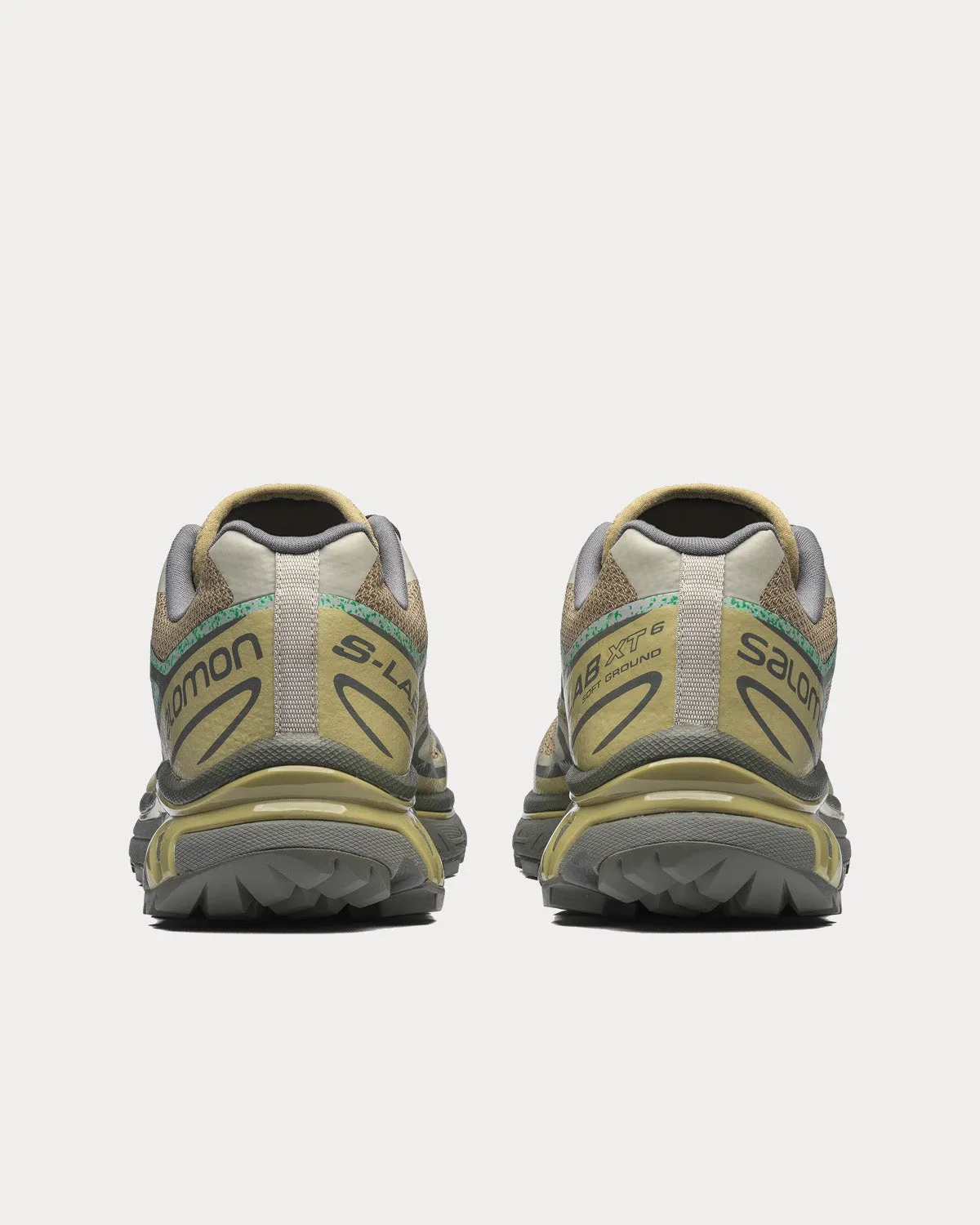 XT-6 Mindful Gray Green / Moss Gray / Castor Gray Low Top Sneakers