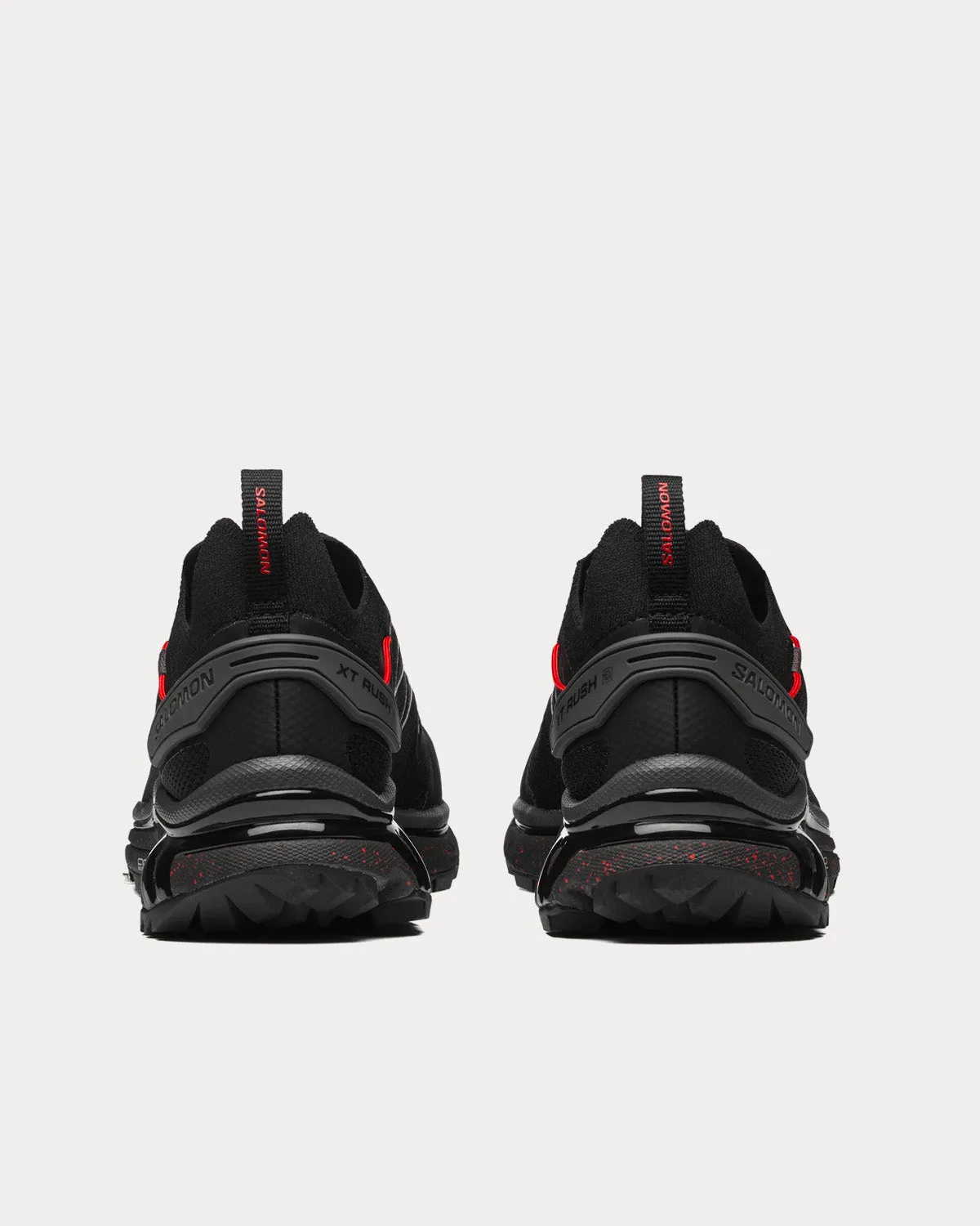 XT-Rush 2 Black / Magnet / Fiery Red Low Top Sneakers