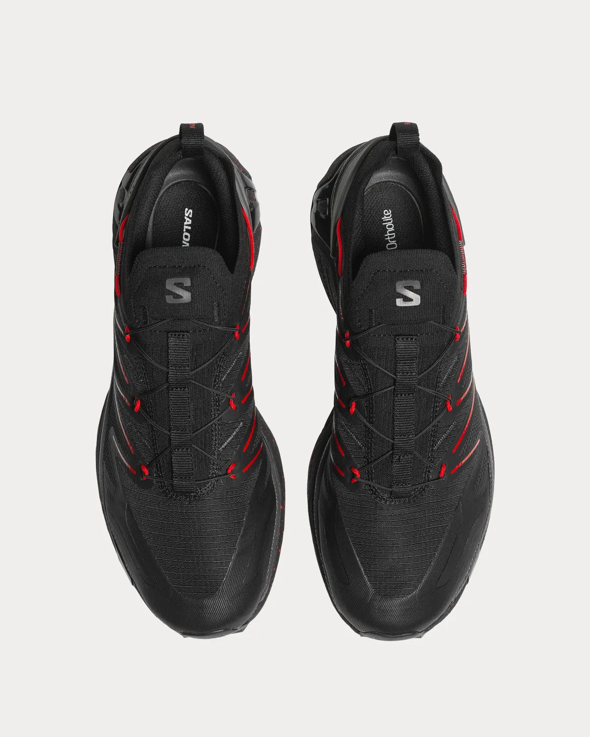 XT-Rush 2 Black / Magnet / Fiery Red Low Top Sneakers