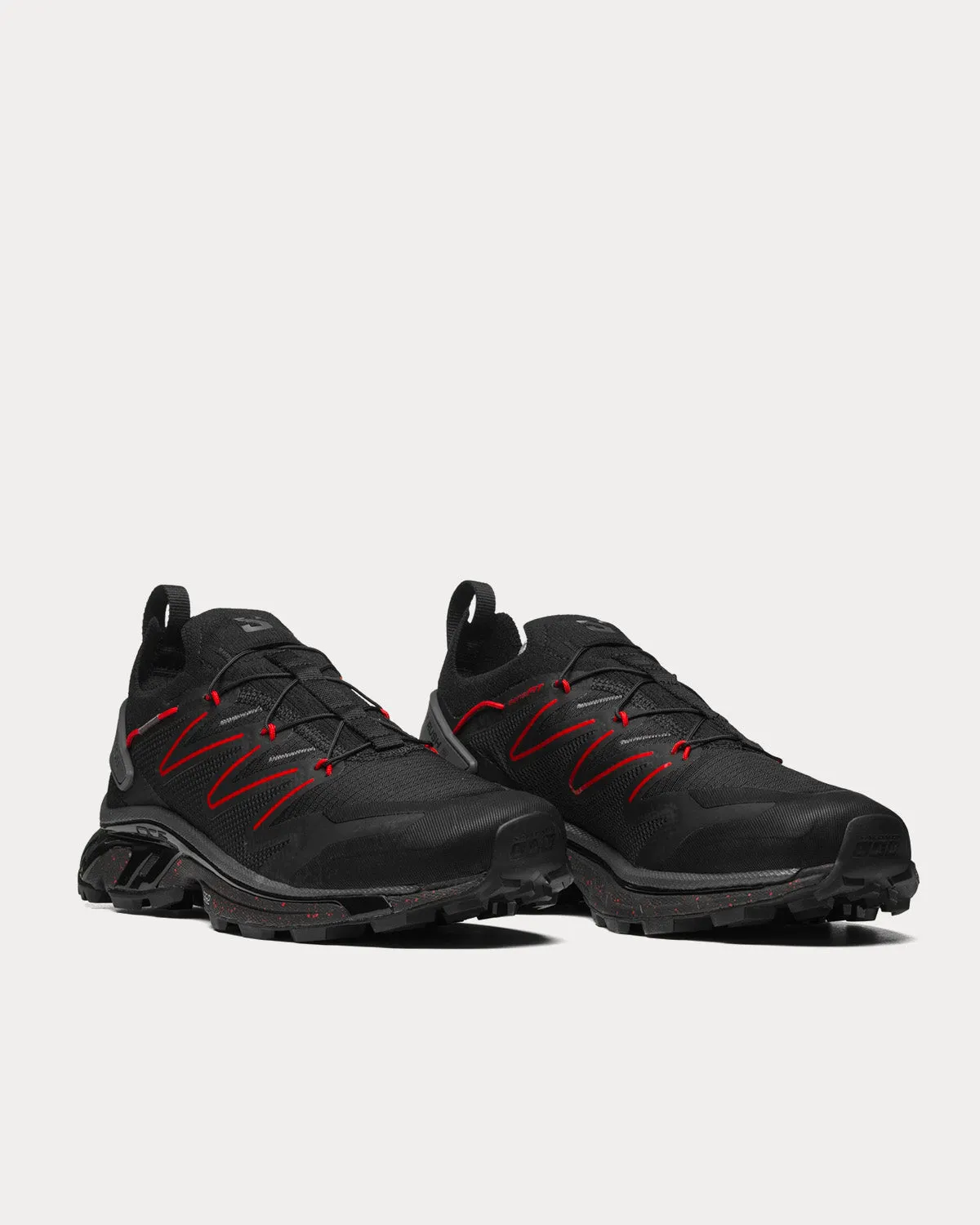 XT-Rush 2 Black / Magnet / Fiery Red Low Top Sneakers