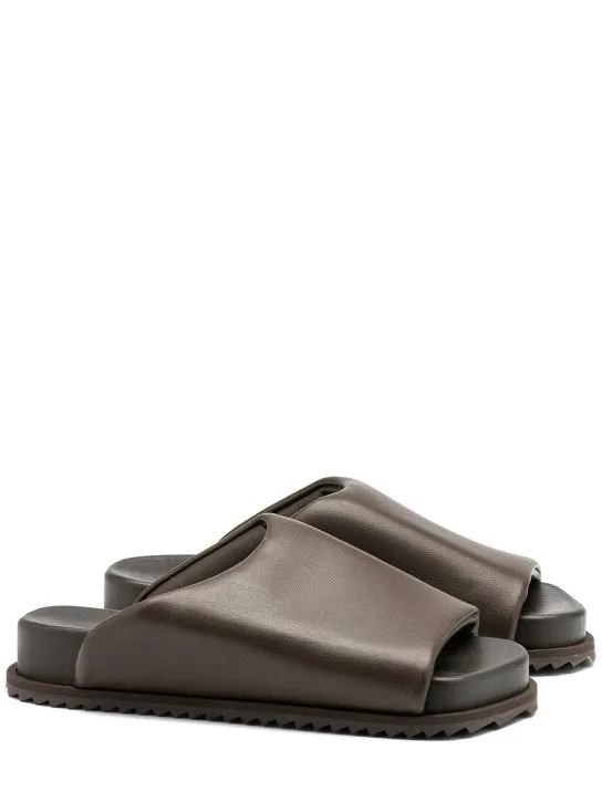 Yume Yume   Finn vanquish choco slide sandals 